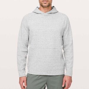 Lululemon At Ease Hoodie Sweatshirt
Heathered Melody Light Grey / Black